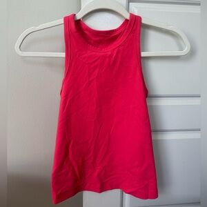 Lululemon Athletica Vibrant Pink Tank Top
